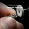 Серьги-пусеты Узелок ювелирные серебро 925, фото 5