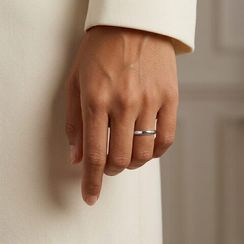 Кольцо обручальное 3 мм из серебра 925