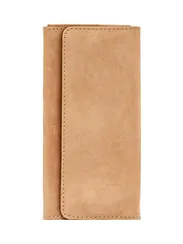 Кошелек классический светло-коричневый нубук 05050