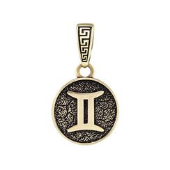 Близнецы знак зодиака подвеска