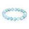 Браслет из бусин аквамарина