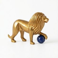 Статуэтка Лев - фигурка из бронзы
