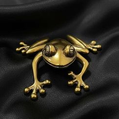 Статуэтка Лягушка - фигурка из бронзы