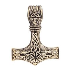 Молот Тора большой - подвеска из бронзы