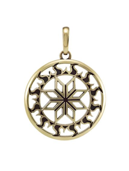 Купите Алатырь амулет из бронзы с доставкой интернет-магазина.