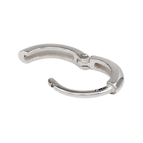 Серьга Конго 10 мм Серебро 925, вид 3