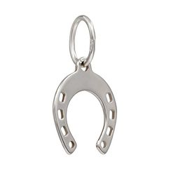 Подвеска Подкова - кулон из серебра 925 пробы