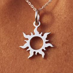 Кулон Солнце - подвеска из серебра