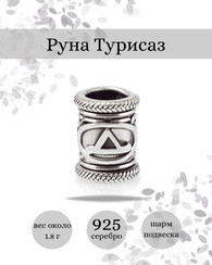Шарм Турисаз из серебра