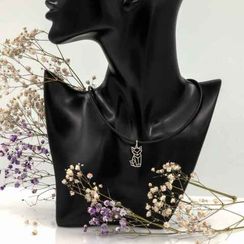 Кулон Лиса - подвеска серебряная ювелирная