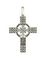 Подвеска Кельтский крест из серебра 925 пробы, фото сзади