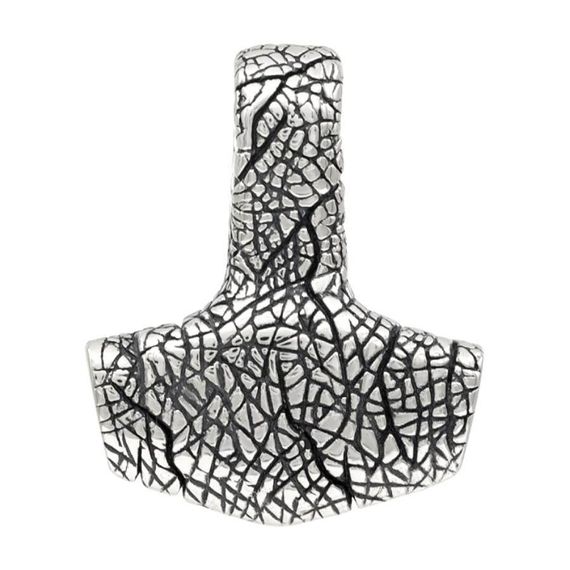 Молот Тора Stone - подвеска из мельхиора, вид 3