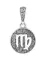 Купить Дева знак зодиака кулон из серебра в интернет-магазине Replica House.