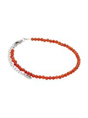 Браслет на руку из сердолика 3 мм