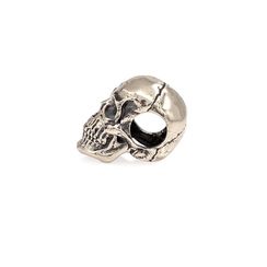 Шарм Череп Skull Victory mini - бусина для браслета из мельхиора