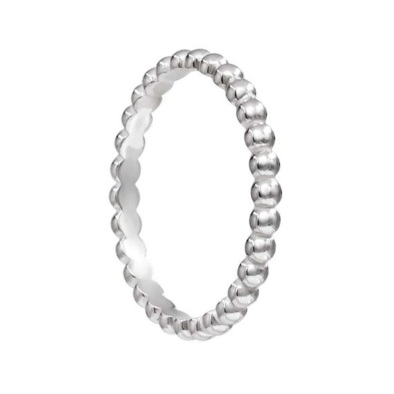 Кольцо Точки из серебра 925 пробы, вид 1