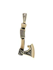 Секира Перуна подвеска из бронзы