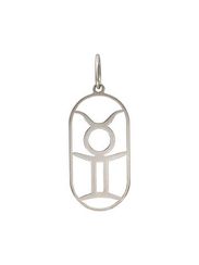 Куспид Телец-Близнецы - подвеска из серебра