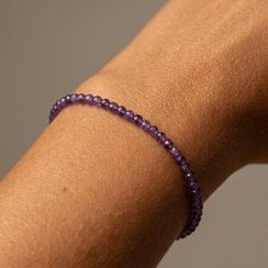 Браслет на руку из аметиста 3 мм
