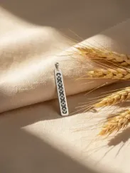 Подвеска Славянский орнамент - кулон из серебра 925 пробы