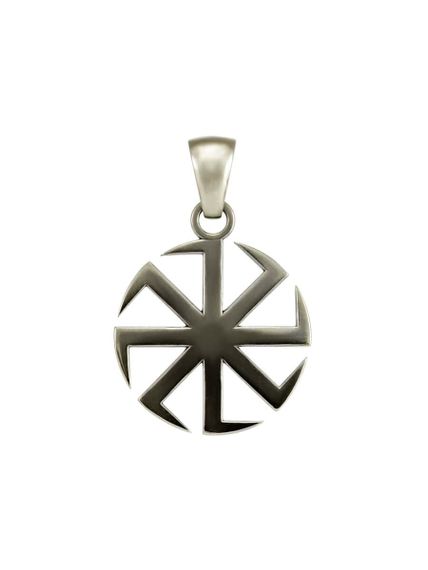 Славянский символ Коловрат малый, вид спереди