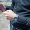 Браслет из натурального кварца вид на руке