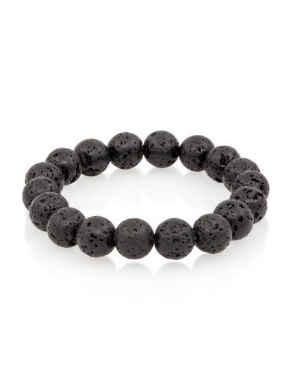 Браслет из лавового камня, вид сверху