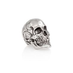 Бусина Череп Skull Victory light из серебра 925 пробы