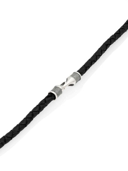 Браслет с рунами на белом фоне замок застегнутый 7125