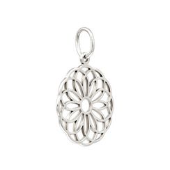 Подвеска Мандала Торус - кулон из серебра 925