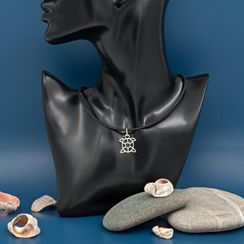 Черепаха - украшение из серебра, ювелирная подвеска