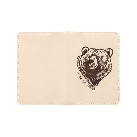 Обложка Медведь из молочной кожи, вид спереди, открытый