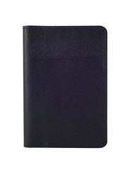 Обложка для паспорта classic из черной кожи