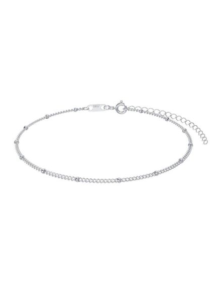 Фото браслет-цепочка Сатурна на Гурмете на белом фоне сложенный 9272