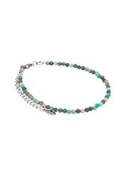 Браслет на руку из хризоколлы 3 мм