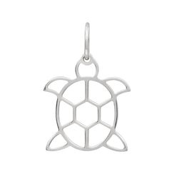 Черепаха - украшение из серебра, ювелирная подвеска