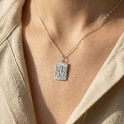 Подвеска Ангел Хранитель - кулон из серебра