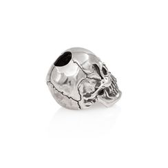 Бусина Череп Skull Victory light из серебра 925 пробы