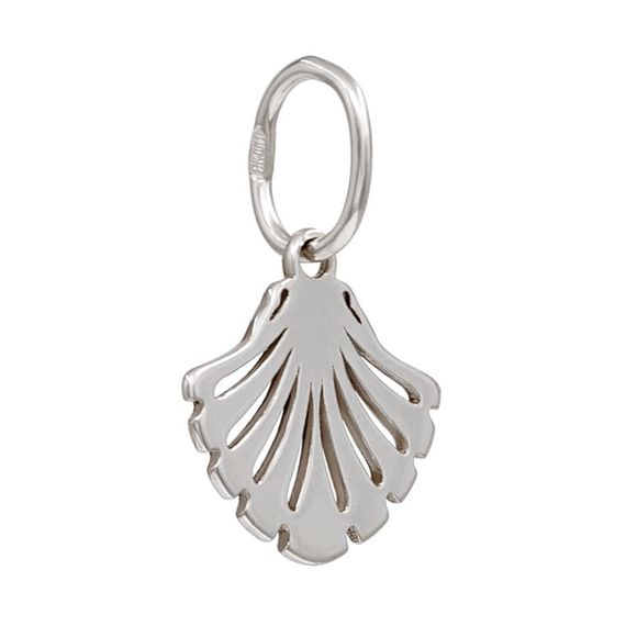 Подвеска Ракушка mini - кулон из серебра 925 пробы, вид 2