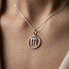 Подвеска Знак зодиака Скорпион из серебра