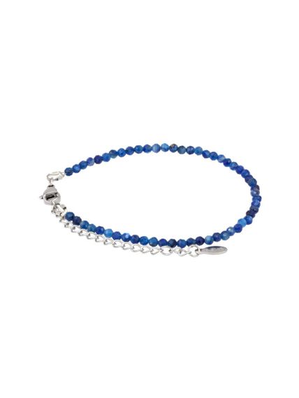 Фото браслет из кианита 2025/3_кианит_с на белом фоне сбоку