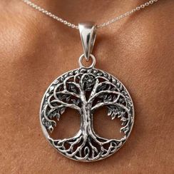 Подвеска Древо жизни - кулон из серебра 925