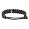 Браслет с шармом Спартанский шлем из мельхиора - чёрный паракорд, фото 4