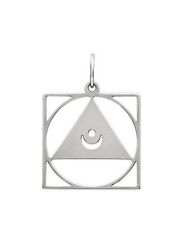 Подвеска Таттва Пространства Акаша из серебра