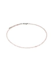 Чокер на шею из розового кварца 3 мм