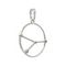 Подвеска на шею Созвездие Рак Знак зодиака серебро с фианитами, фото 3