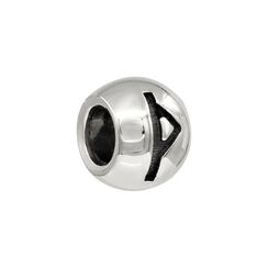 Шарм с руной Турисаз - подвеска из серебра 925 пробы скандинавский оберег