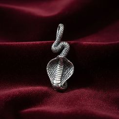 Кобра - подвеска в виде змеи из серебра 925