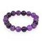 Браслет из камней аметиста 10 мм