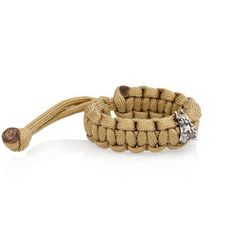 Браслет с шармом Белка из мельхиора - армейский паракорд